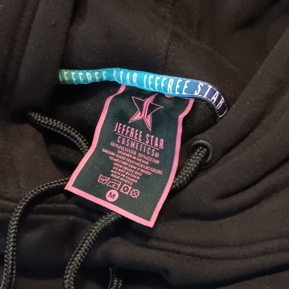 Jeffree Star Rainbow Star Hoodie Medium NEW - Picture 3 of 8